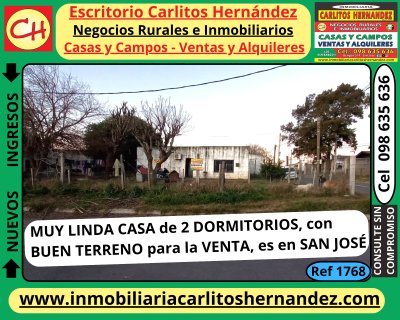 Casas en Venta en MOLINO, San José de Mayo, San José