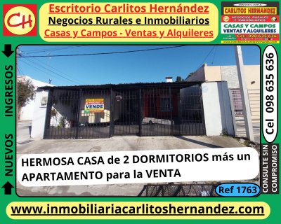 CASA más APARTAMENTOS en Venta en Liceo 2, San José de Mayo, San José