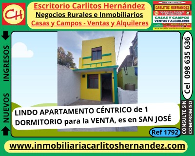 Apartamento en Venta en CENTRO, San José de Mayo, San José