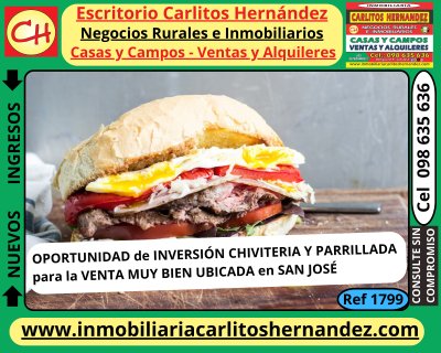 Local Comercial en Venta en San José de Mayo, San José
