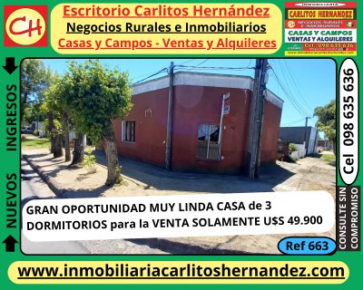 Casas en Venta en San José de Mayo, San José