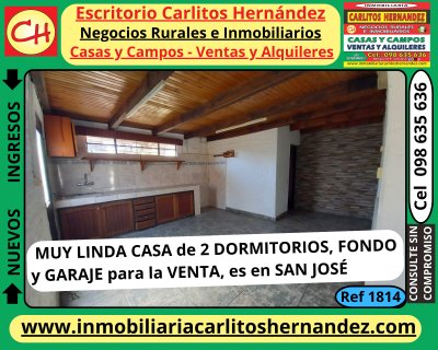 Casas en Venta en San José de Mayo, San José