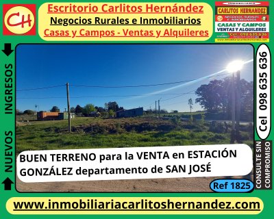 Terreno en Venta en Gonzalez, San José