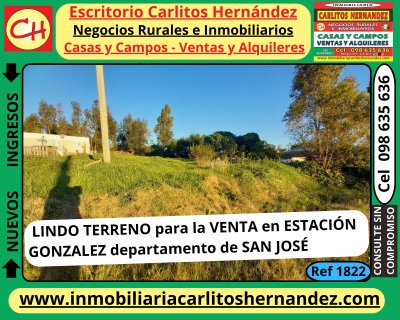 Terrenos en Venta en Gonzalez, San José