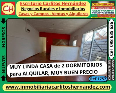 Casa en Alquiler en San José de Mayo, San José