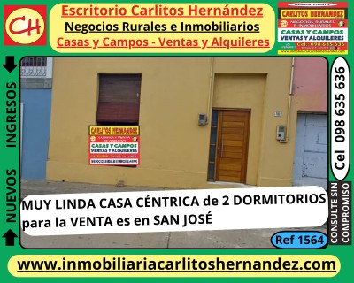Casas en Venta en CENTRO, San José de Mayo, San José