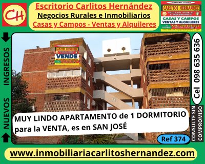 Apartamentos en Venta en San José de Mayo, San José