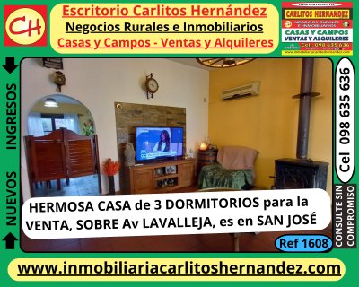 Casa en Venta en San José de Mayo, San José