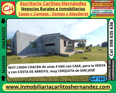 Campos y Chacras en Venta en San José de Mayo, San José