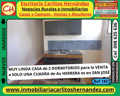 Casas en Venta en San José de Mayo, San José