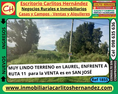 Terrenos en Venta en Laurel, San José