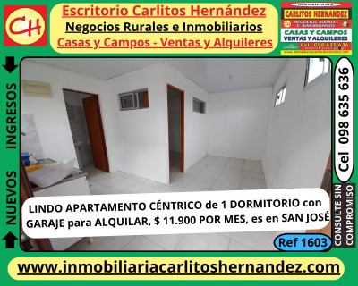 Apartamento en Alquiler en San José de Mayo, San José