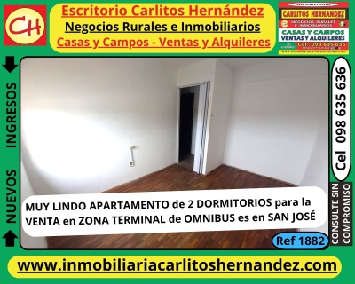 Apartamento en Venta en Terminal de Omnibus, San José de Mayo, San José