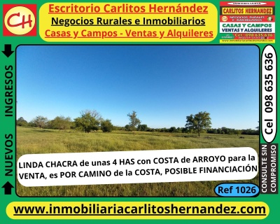 Chacra en Venta en San José de Mayo, San José