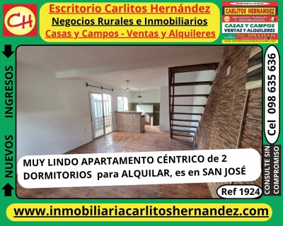 Apartamento en Alquiler en CENTRO, San José de Mayo, San José