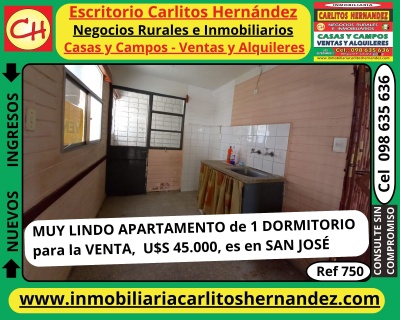 Apartamento en Venta en San José de Mayo, San José