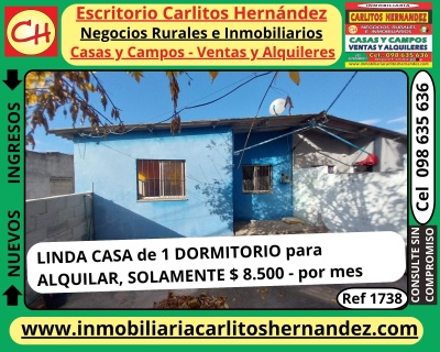 Casa en Alquiler en San José de Mayo, San José