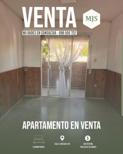 Apartamento en Venta en Mercedes, Soriano