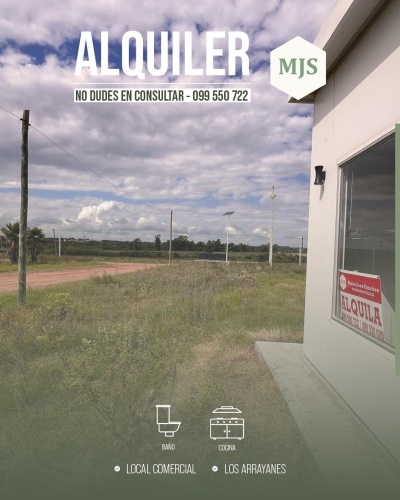 Local Comercial en Alquiler en Los Arrayanes, Soriano