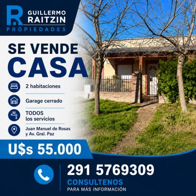 Casas en Venta en Tornquist, Buenos Aires