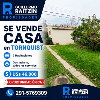 Casas en Venta en Norte, Tornquist, Buenos Aires