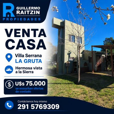 Casas en Venta en Villa Serrana La Gruta, Buenos Aires