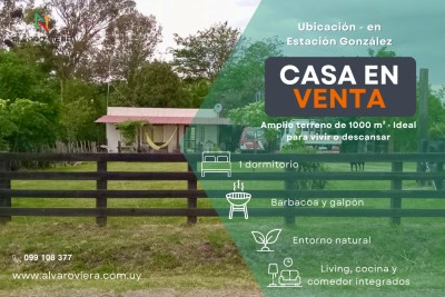 Casa en Venta en Estación González, San José de Mayo, San José
