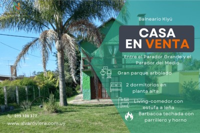 Casa en Venta en Balneario KiyÚ, San José