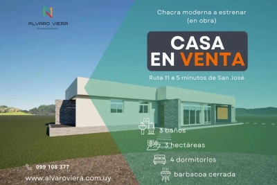 Chacra en Venta en Juan Soler, San José