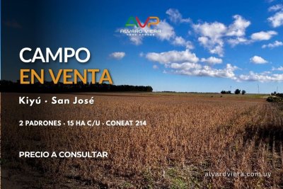 Campo en Venta en Kiyú, San José