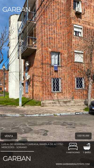 Apartamento en Venta en Mercedes, Soriano