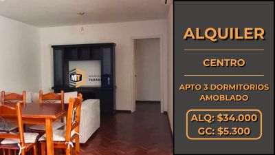 Apartamento en Alquiler en Centro, Montevideo