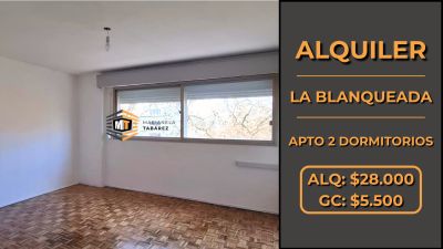 Apartamento en Alquiler en La Blanqueada, Montevideo