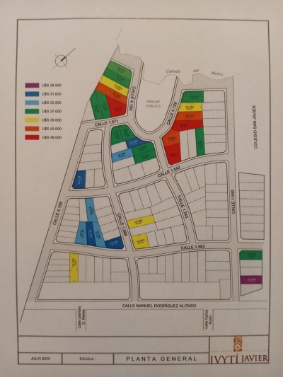 Terrenos en Venta en Ivytí Javier, Tacuarembó, Tacuarembó