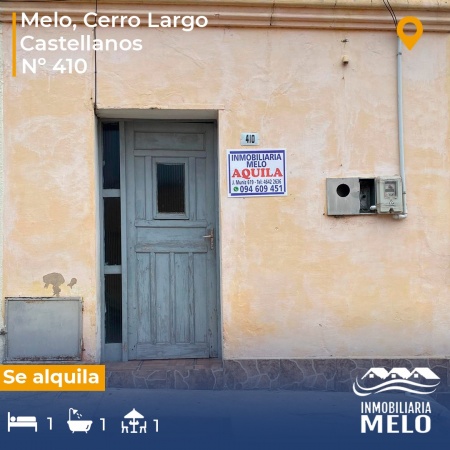 Casa en Alquiler en ESTERO BELLACO, Melo, Cerro Largo