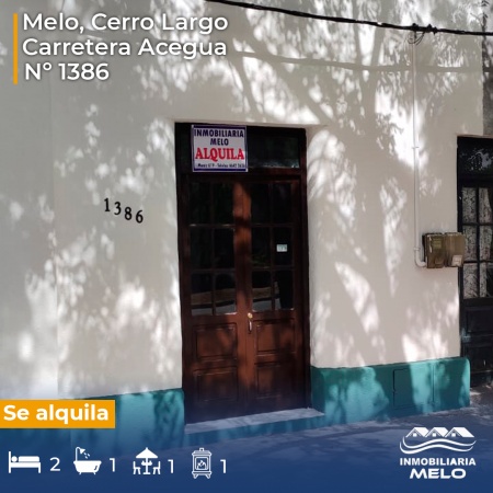 Casas y Apartamentos en Alquiler en LEONE, Melo, Cerro Largo