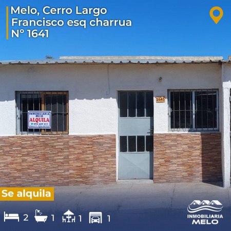 Casas y Apartamentos en Alquiler en DARSENA, Melo, Cerro Largo