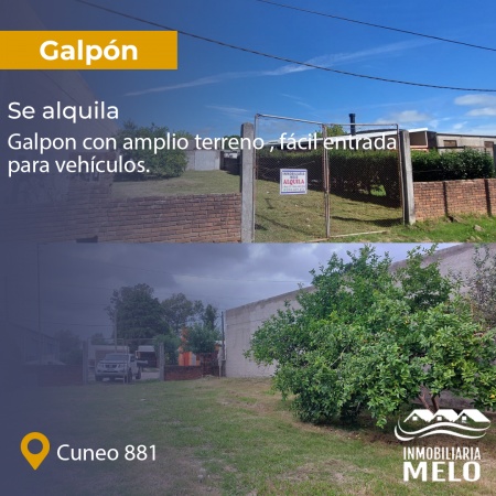 Galpón en Alquiler en Melo, Cerro Largo