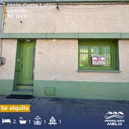 Casas y Apartamentos en Alquiler en CENTRO, Melo, Cerro Largo