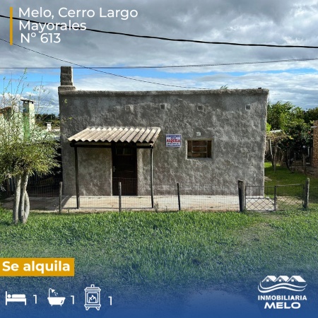 Casa en Alquiler en Melo, Cerro Largo