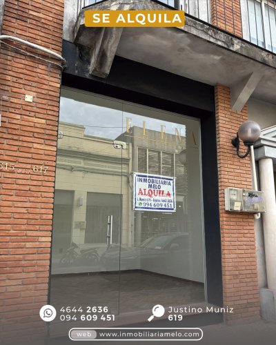 Locales Comerciales en Alquiler en CENTRO, Melo, Cerro Largo