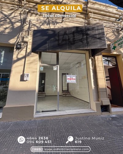 Local Comercial en Alquiler en CENTENARIO, Melo, Cerro Largo