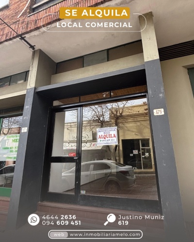 Local Comercial en Alquiler en CENTRO, Melo, Cerro Largo
