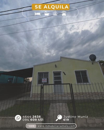 Casas y Apartamentos en Alquiler en Melo, Cerro Largo