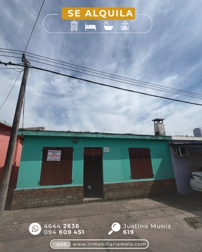 Casa en Alquiler en Melo, Cerro Largo
