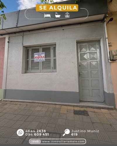 Casa en Alquiler en CENTRO, Melo, Cerro Largo