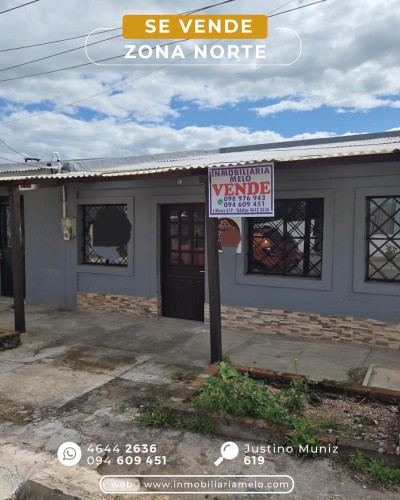 Casa en Venta en NORTE, Melo, Cerro Largo