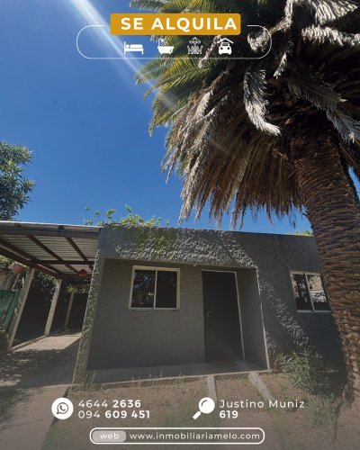 Casa en Alquiler en CUCHILLA DE LAS FLORES, Melo, Cerro Largo