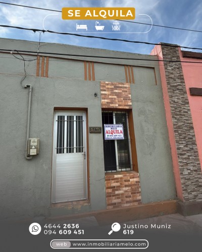 Casa en Alquiler en Melo, Cerro Largo