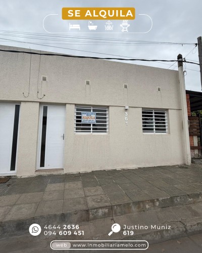 Casa en Alquiler en ESTERO BELLACO, Melo, Cerro Largo